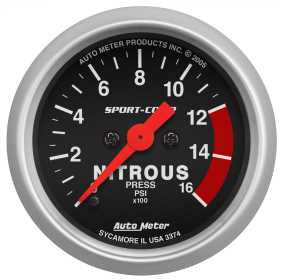 Sport-Comp™ Electric Nitrous Pressure Gauge 3374